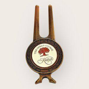 The Ocean Course Kiawah Island Logo Golf Ball Marker Divot Repair Tool